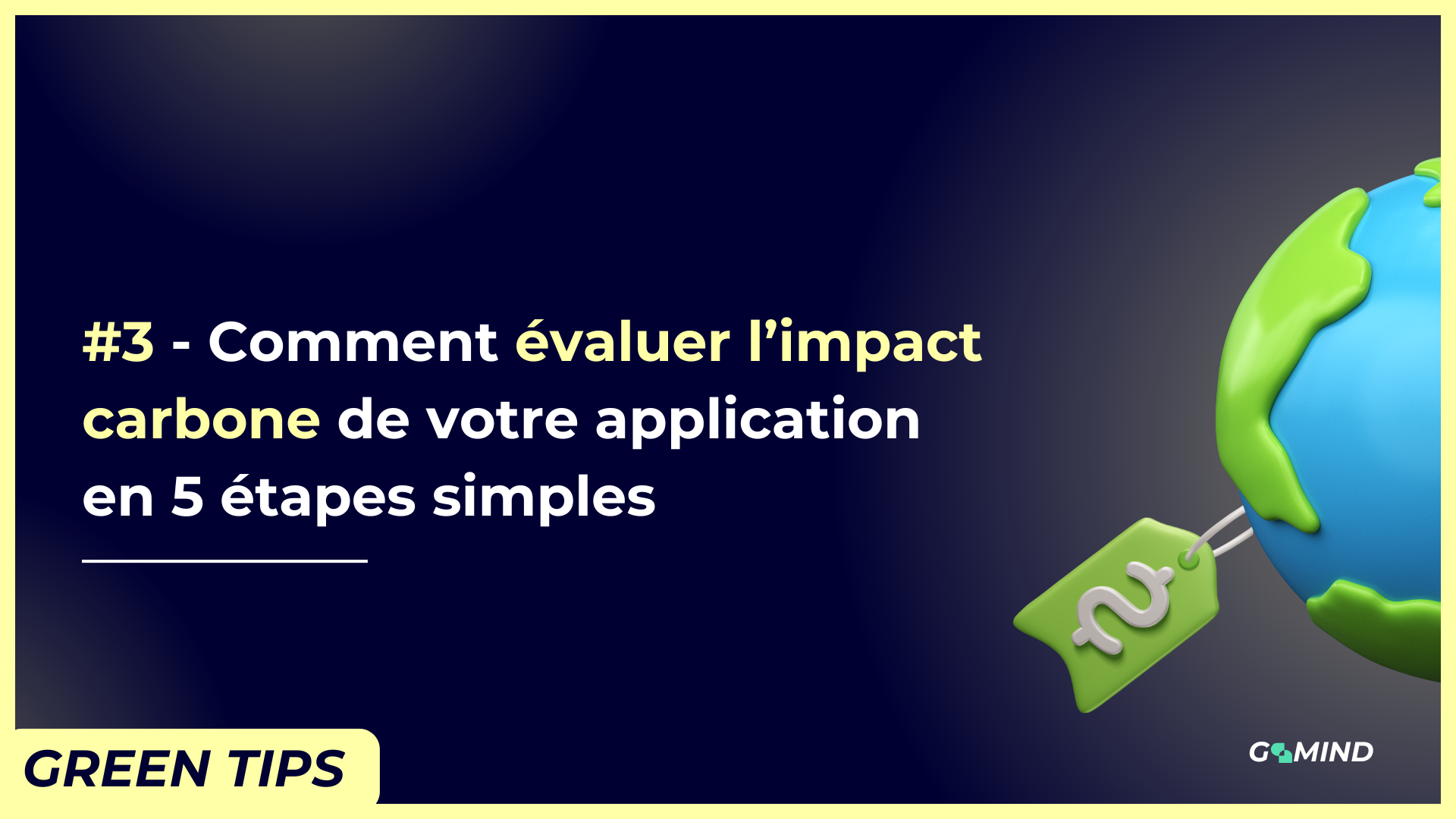 GoMind - Évaluer son impact carbone