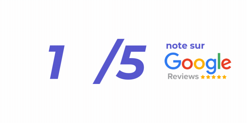 Notés 4,8/5 sur Google Avis